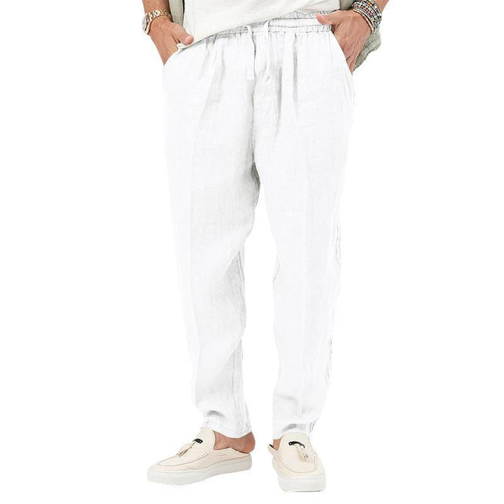 Men's loose linen pants Lisslune