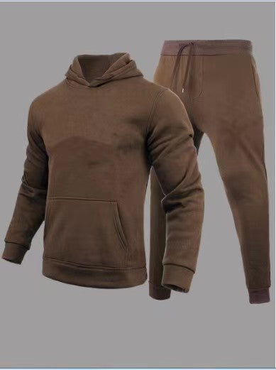 Women's sporty hoodie and jogger set made of high-quality cotton blend Lisslune