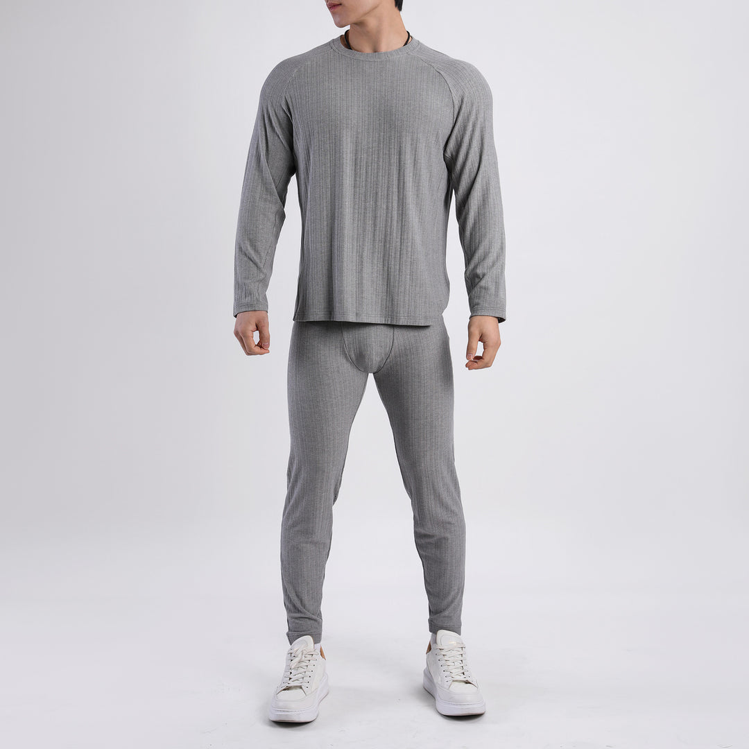 Men's thermal set with innovative heat insulation and moisture-wicking properties Lisslune