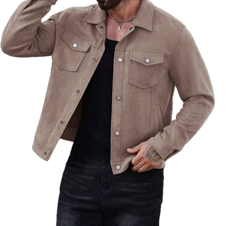 Men's Trendy and Comfortable Suede Jacket Lisslune