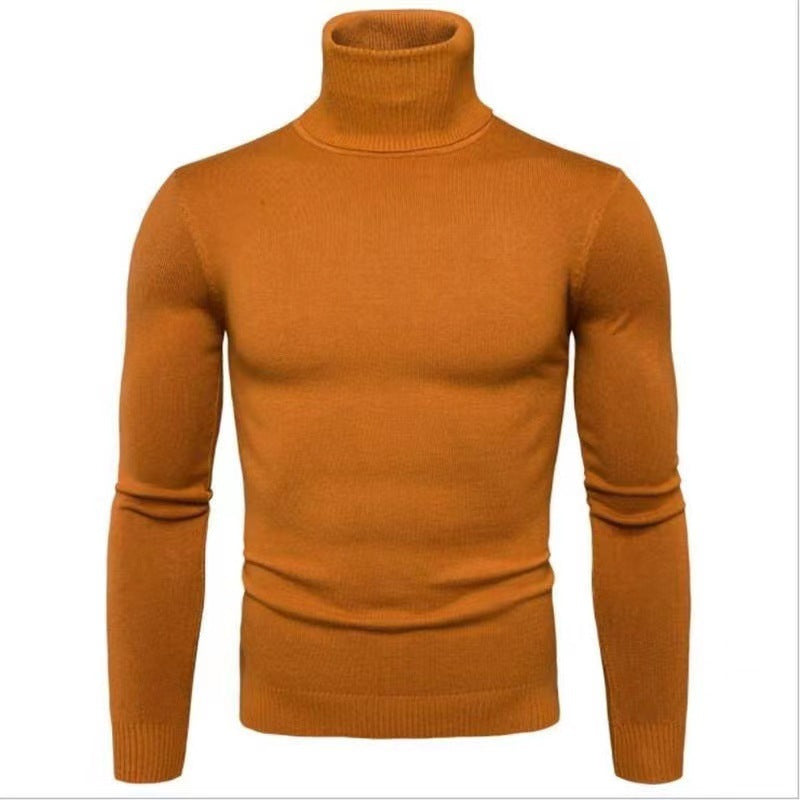 Men's turtleneck sweater made of high-quality cotton Lisslune