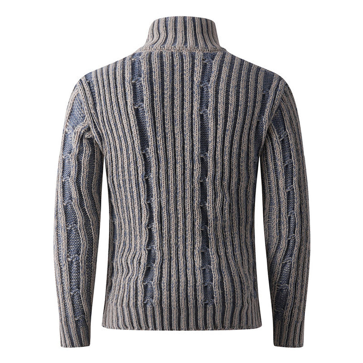Men's striped knit sweater Lisslune
