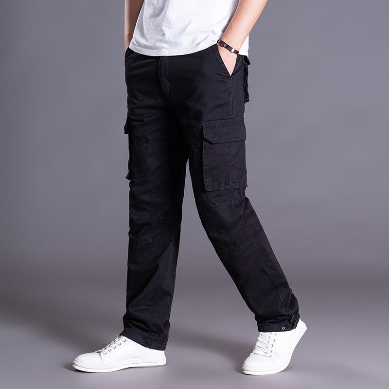 Men's cargo pants with many pockets Lisslune