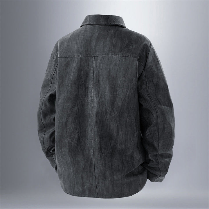 Men's Fashionable Jacket with Practical Zippered Pockets Lisslune