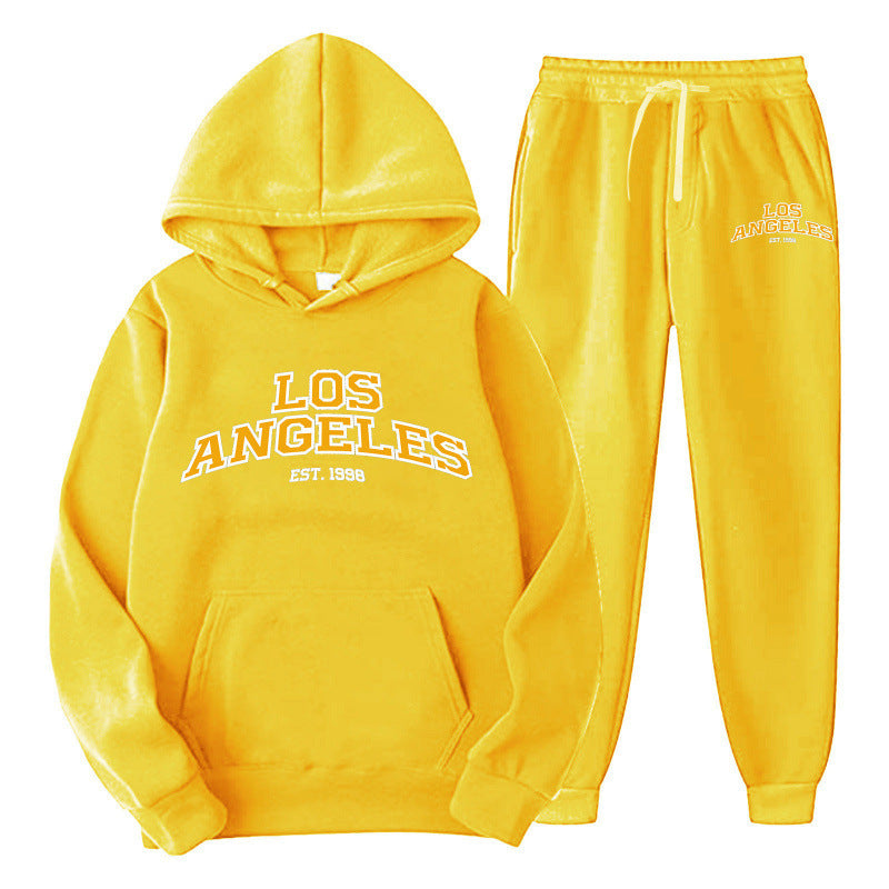 Women's Sporty Hoodie and Jogging Pants Set Lisslune