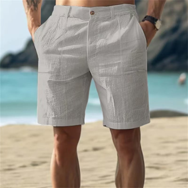 Men's swim shorts with quick-drying material and practical side pockets Lisslune