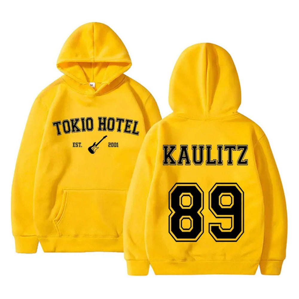 Women's hoodie with modern band design and comfortable fit Lisslune