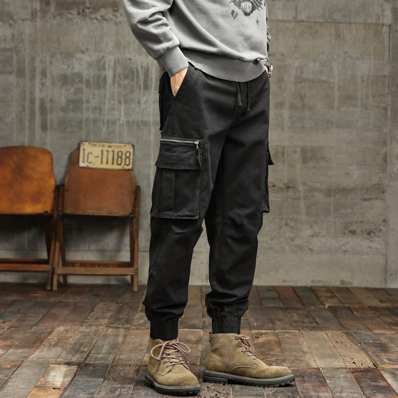 Men's cargo pants with multiple practical pockets Lisslune