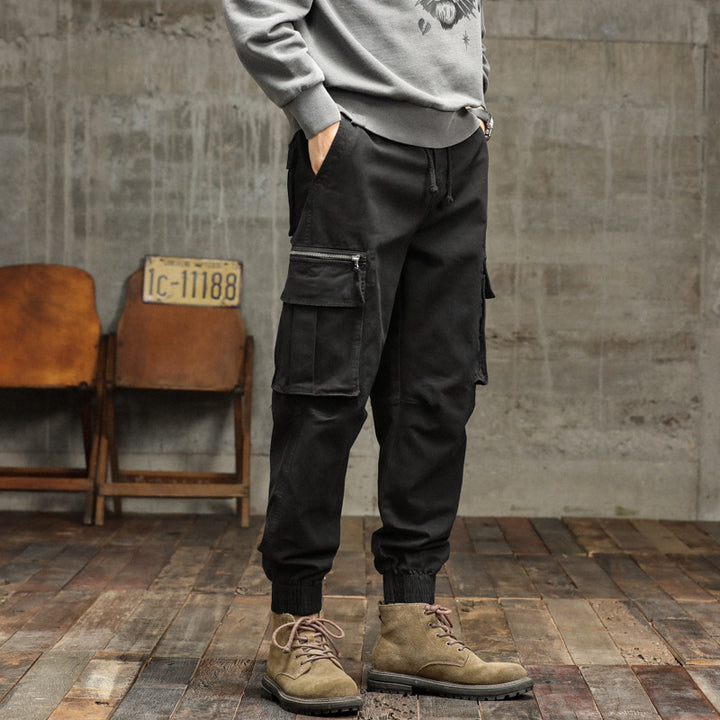 Men's cargo pants with multiple practical pockets Lisslune