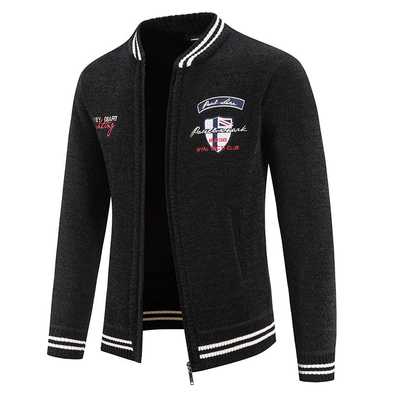 Men's sporty cardigan with versatile design Lisslune
