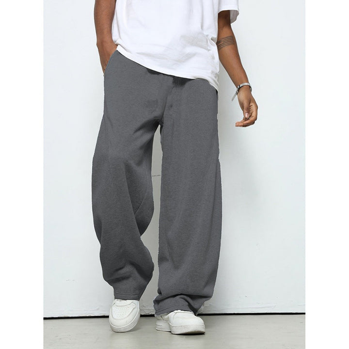 Men's loose-fitting jogging pants with a casual cut and practical pockets Lisslune