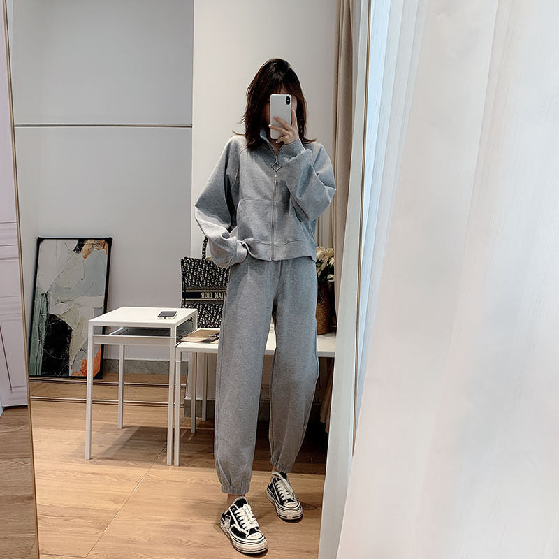 Women's Casual Leisure Set with Relaxed Cut and Practical Pockets Lisslune
