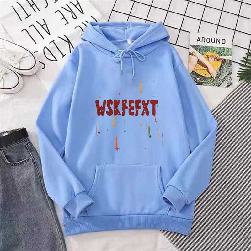 Women's hoodie with cool graphic print Lisslune