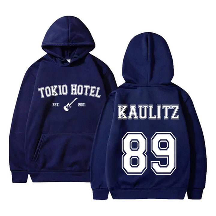 Women's hoodie with modern band design and comfortable fit Lisslune
