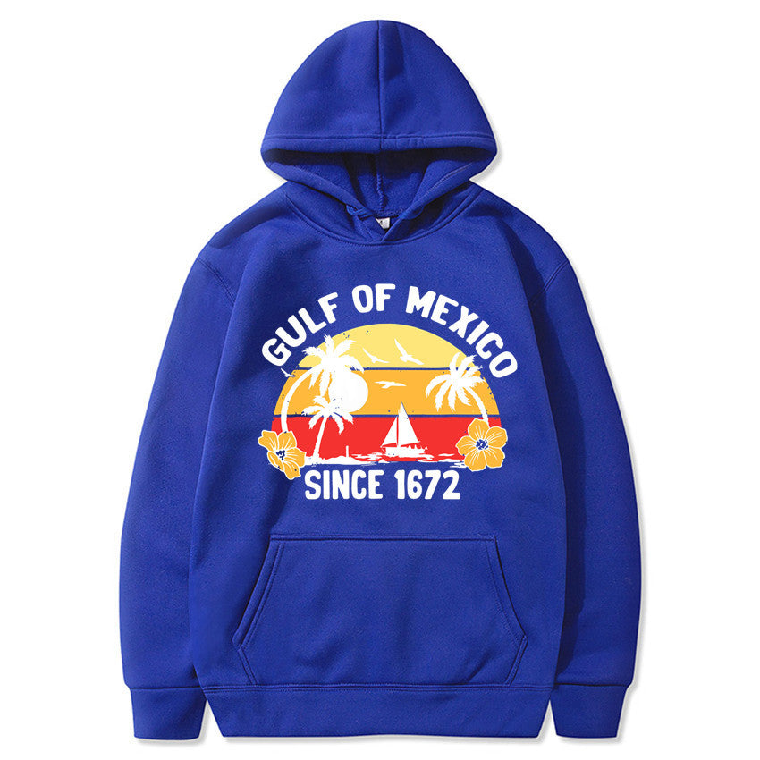 Women's hoodie with creative beach motif and high-quality fabric Lisslune