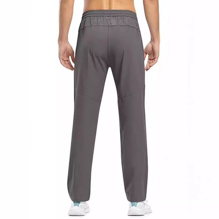 Men's sporty leisure pants with side zip pockets Lisslune