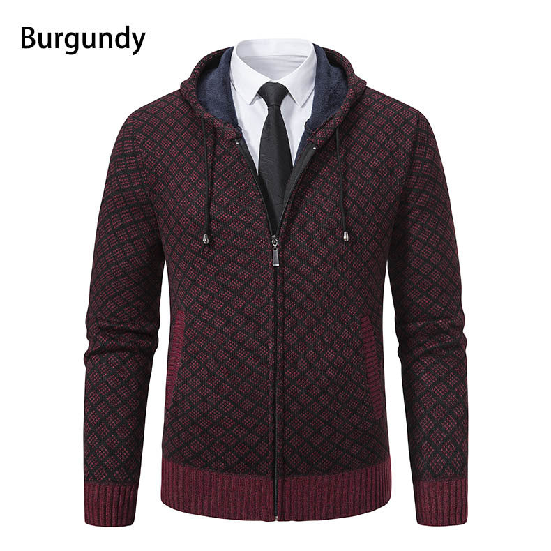 Men's fashionable hoodie sweatshirt with elegant pattern Lisslune
