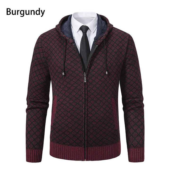 Men's fashionable hoodie sweatshirt with elegant pattern Lisslune