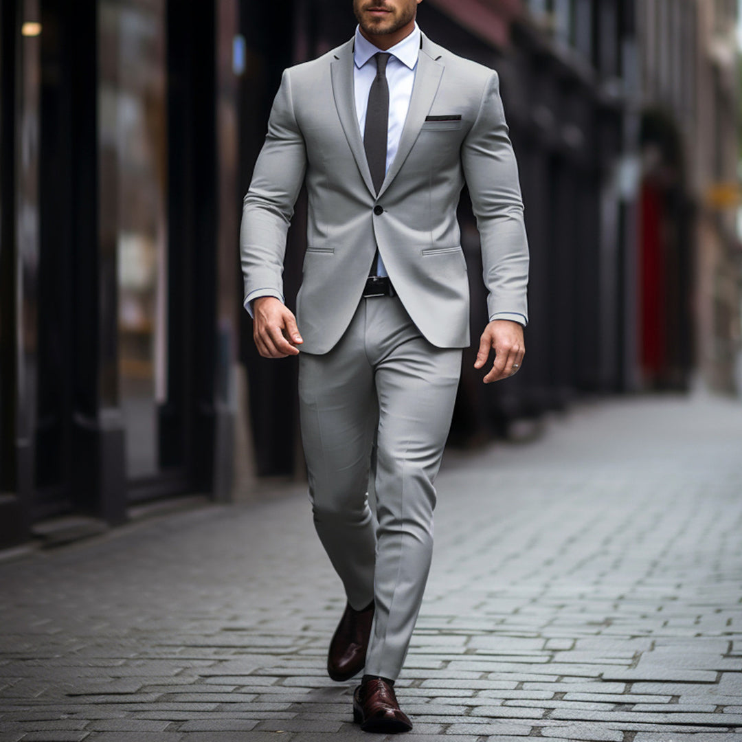 Men's elegant suit set with a modern cut and fine material Lisslune