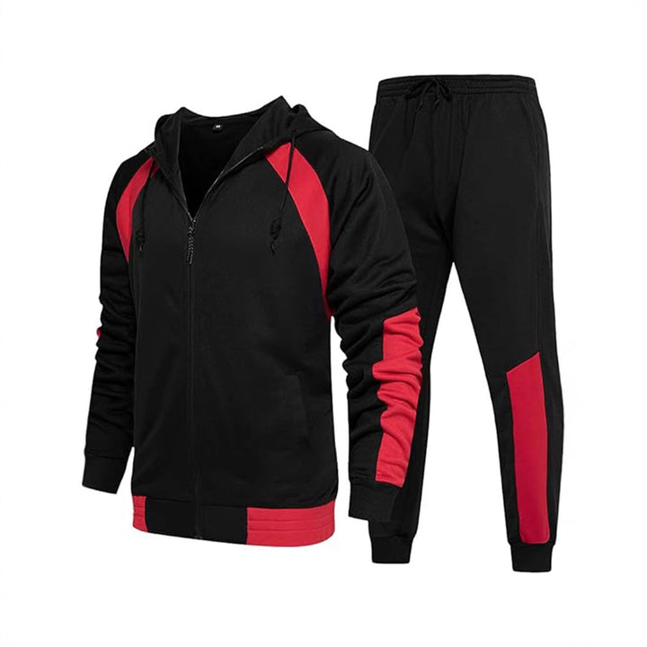 Men's tracksuit with functional zipper and elastic cuffs Lisslune