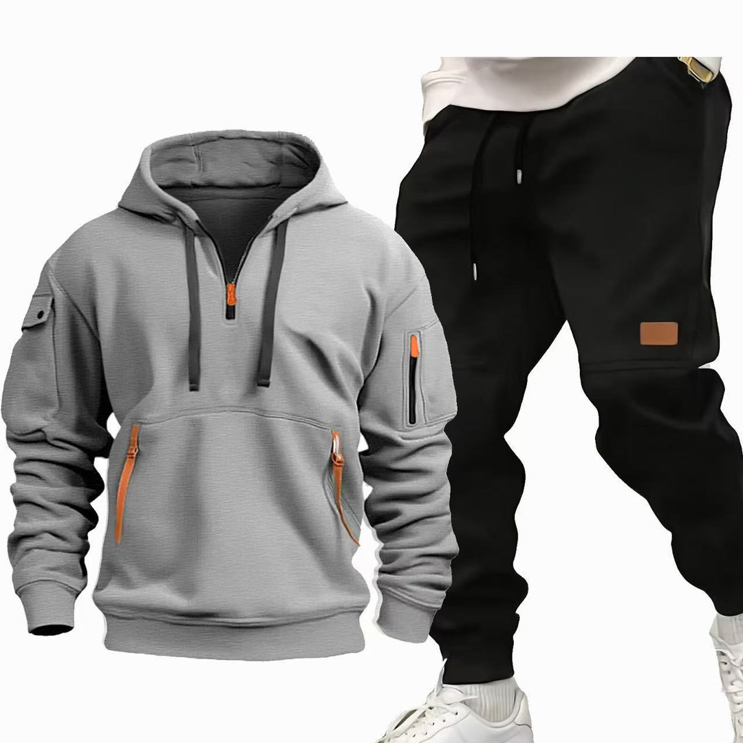 Men's Functional Hoodie and Jogging Pants Set Lisslune