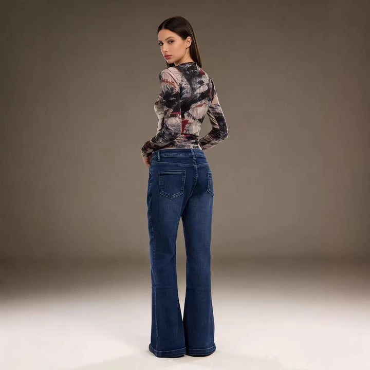 Women's elegant cropped top with puff sleeves and vintage embroidery Lisslune