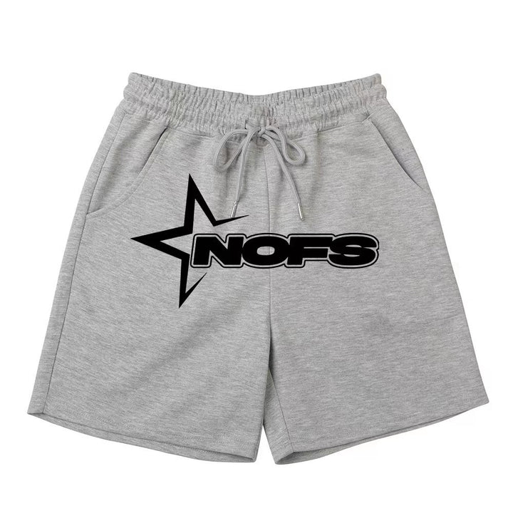 Women's comfortable sweat shorts with elastic waistband and side pockets Lisslune