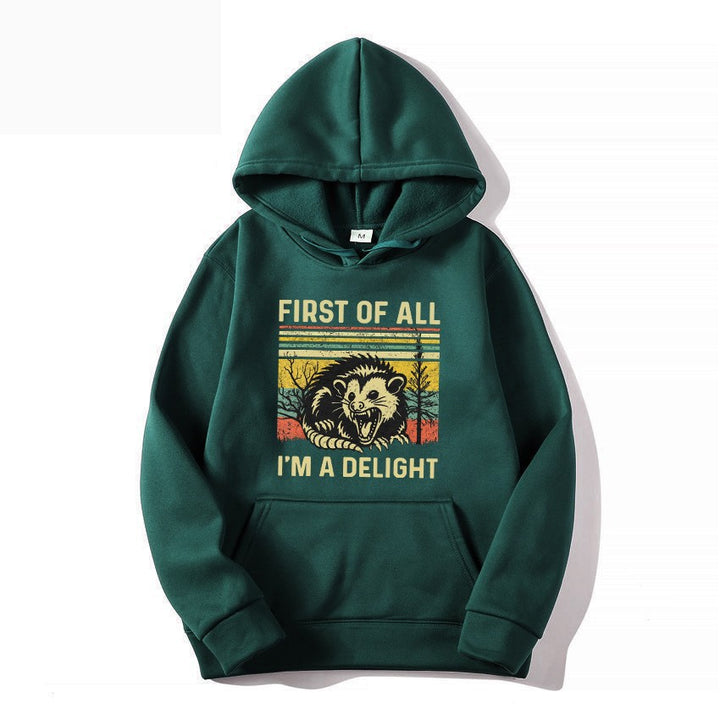 Women's hoodie with creative animal graphic and comfortable fit Lisslune