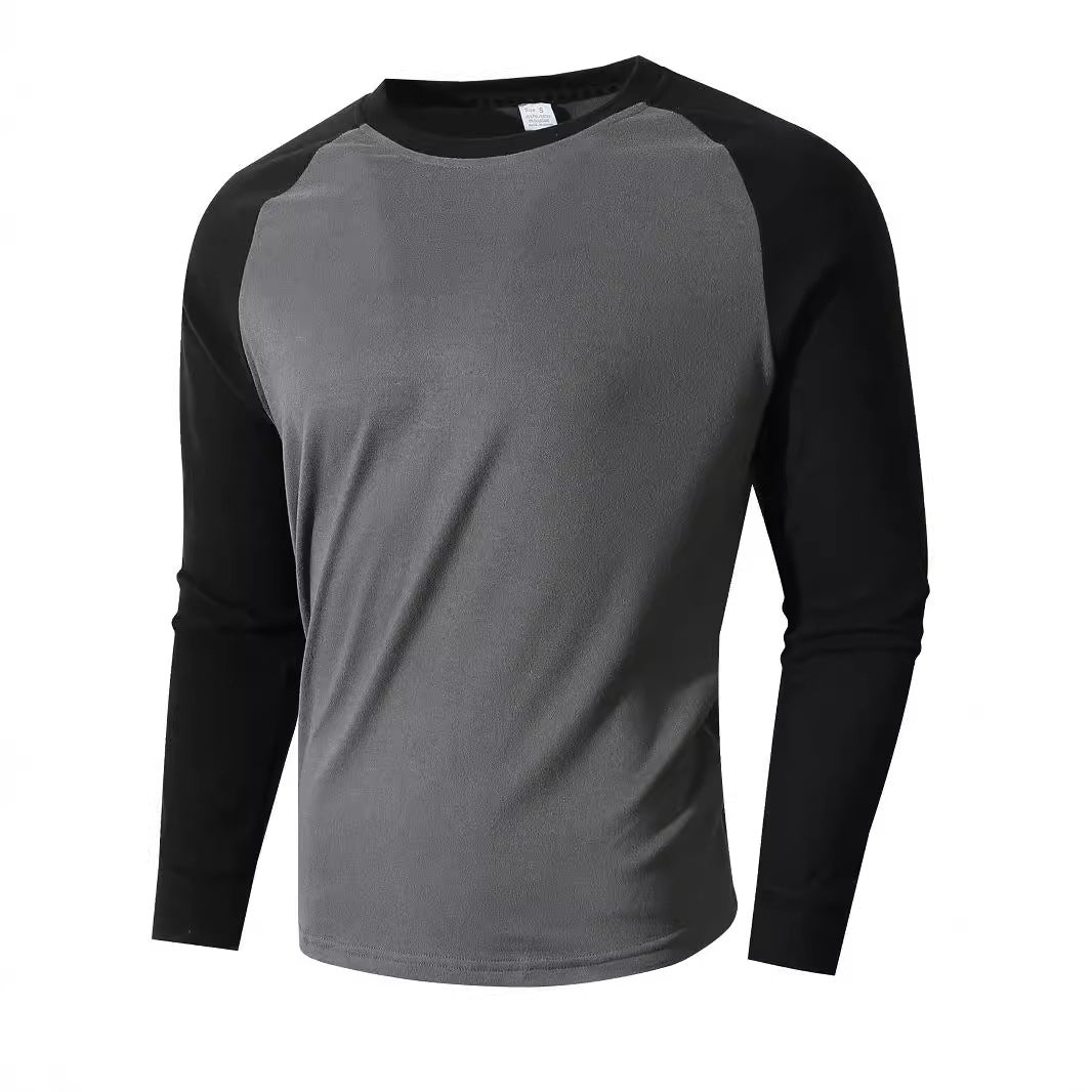 Men's sporty long-sleeve shirt with raglan sleeves Lisslune