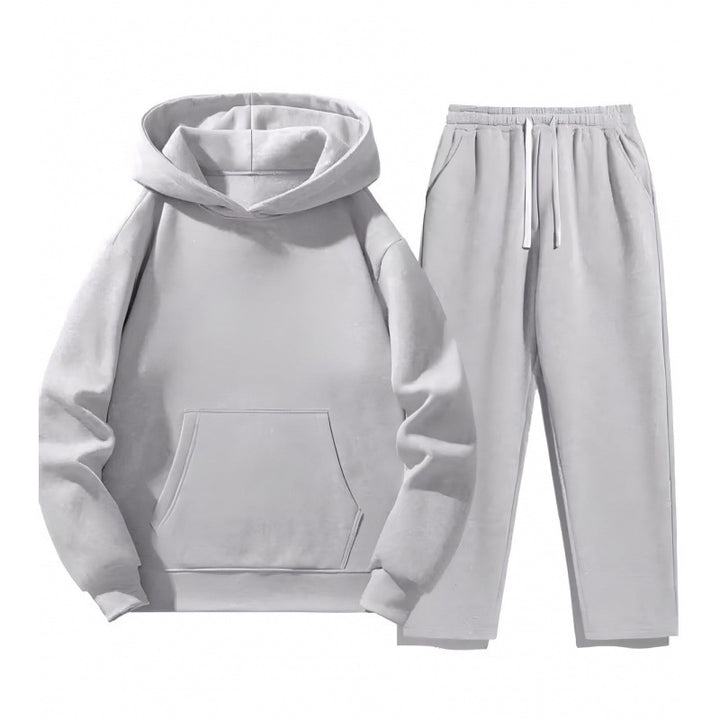 Women's Sweat Suit with Cozy Hoodie and Practical Jogging Pants Lisslune