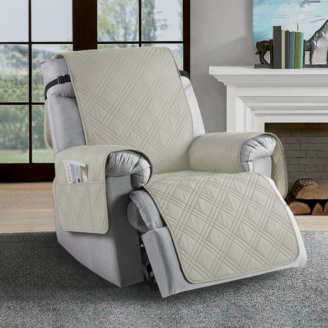 Lisslune | Waterproof Recliner Slipcover | Durable Microfiber, Stain-Resistant & Universal Fit for Home Protection