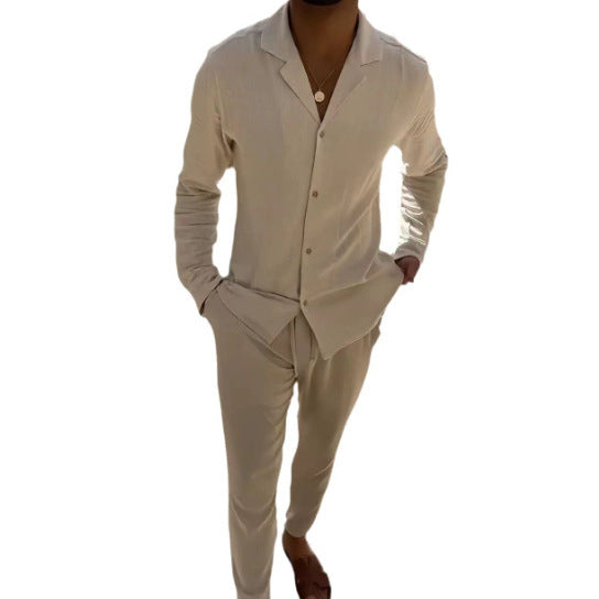 Men's Luxurious Pajama Set made of Breathable Material Lisslune