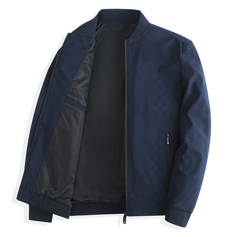 Men's modern leisure jacket with practical pockets Lisslune
