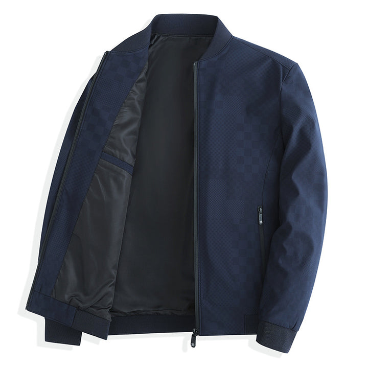 Men's modern leisure jacket with practical pockets Lisslune