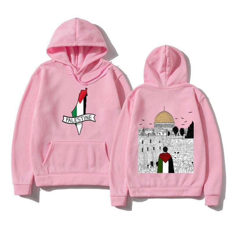 Women's hoodie with cultural motif and unique graphic design Lisslune