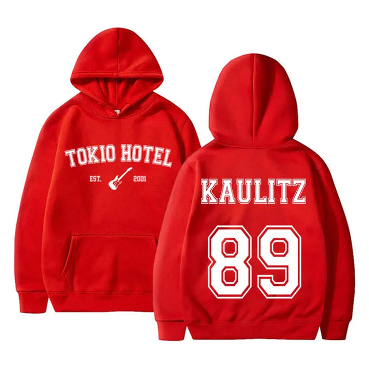 Women's hoodie with modern band design and comfortable fit Lisslune