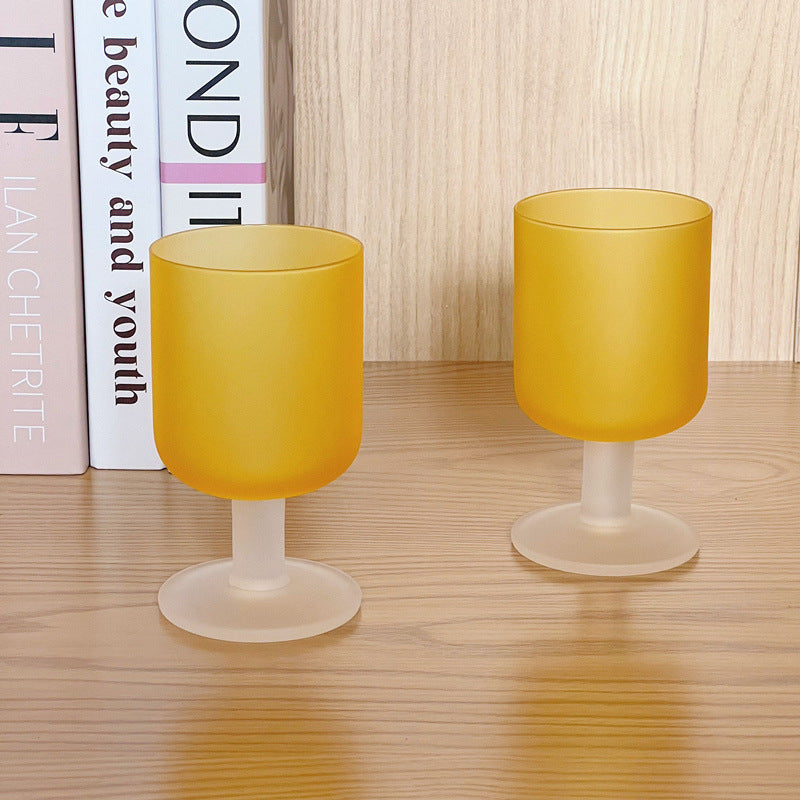Lisslune | Vintage Sunset Wine Glass