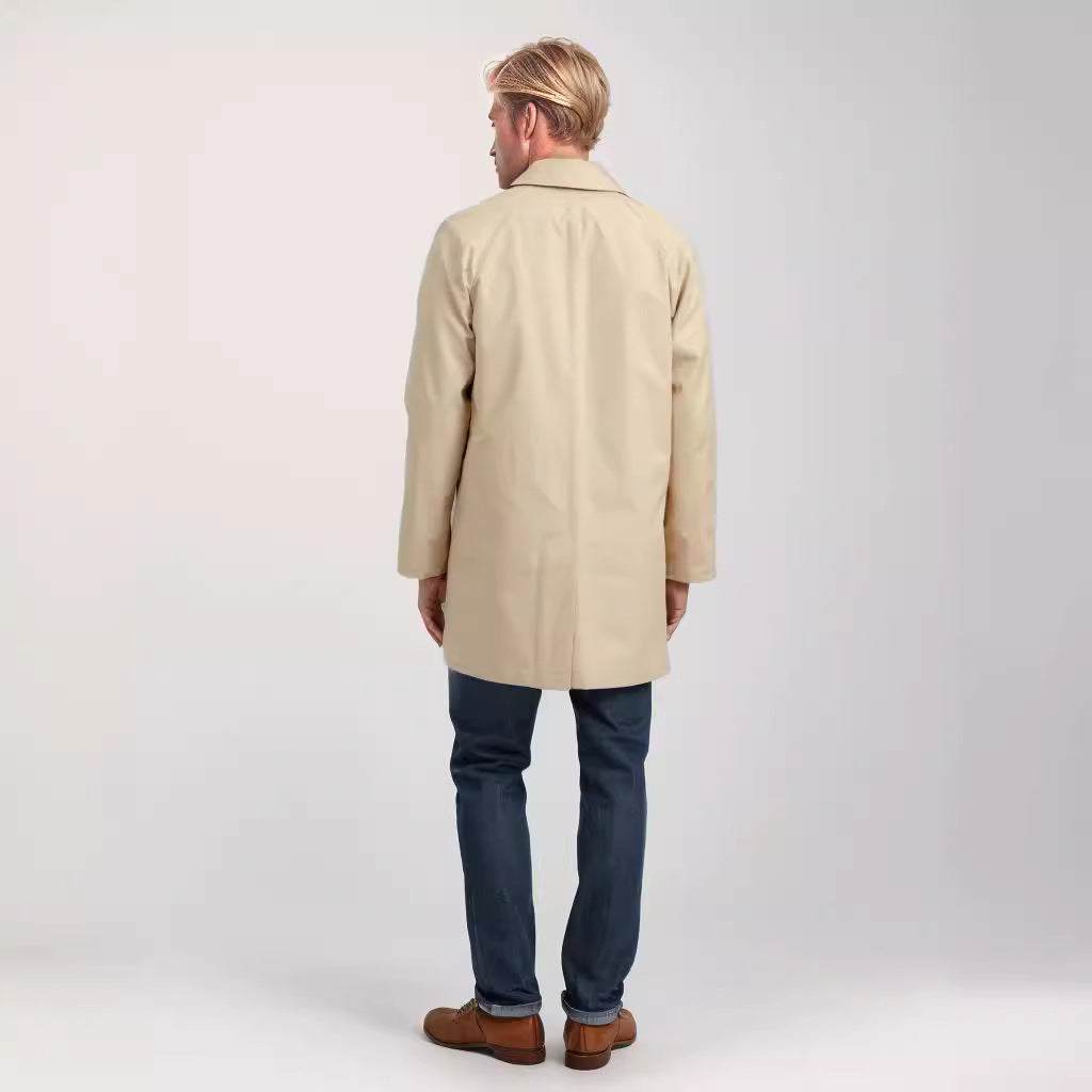 Men's weatherproof transitional jacket with practical pockets Lisslune