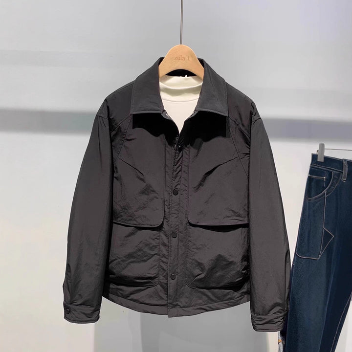 Men's Lightweight Outdoor Jacket with Practical Pockets Lisslune