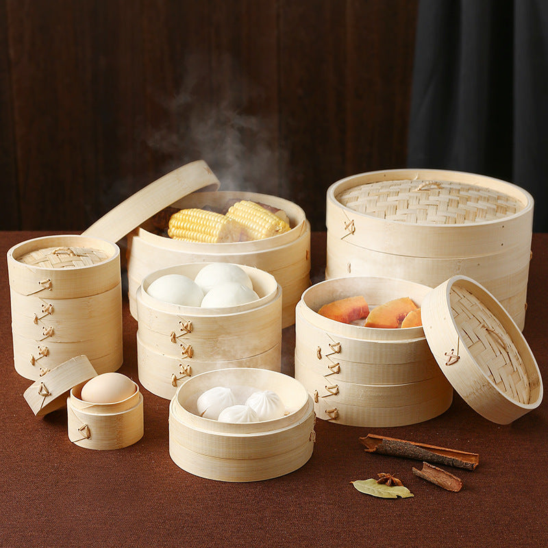 Lisslune | Bamboo-woven commercial steamer
