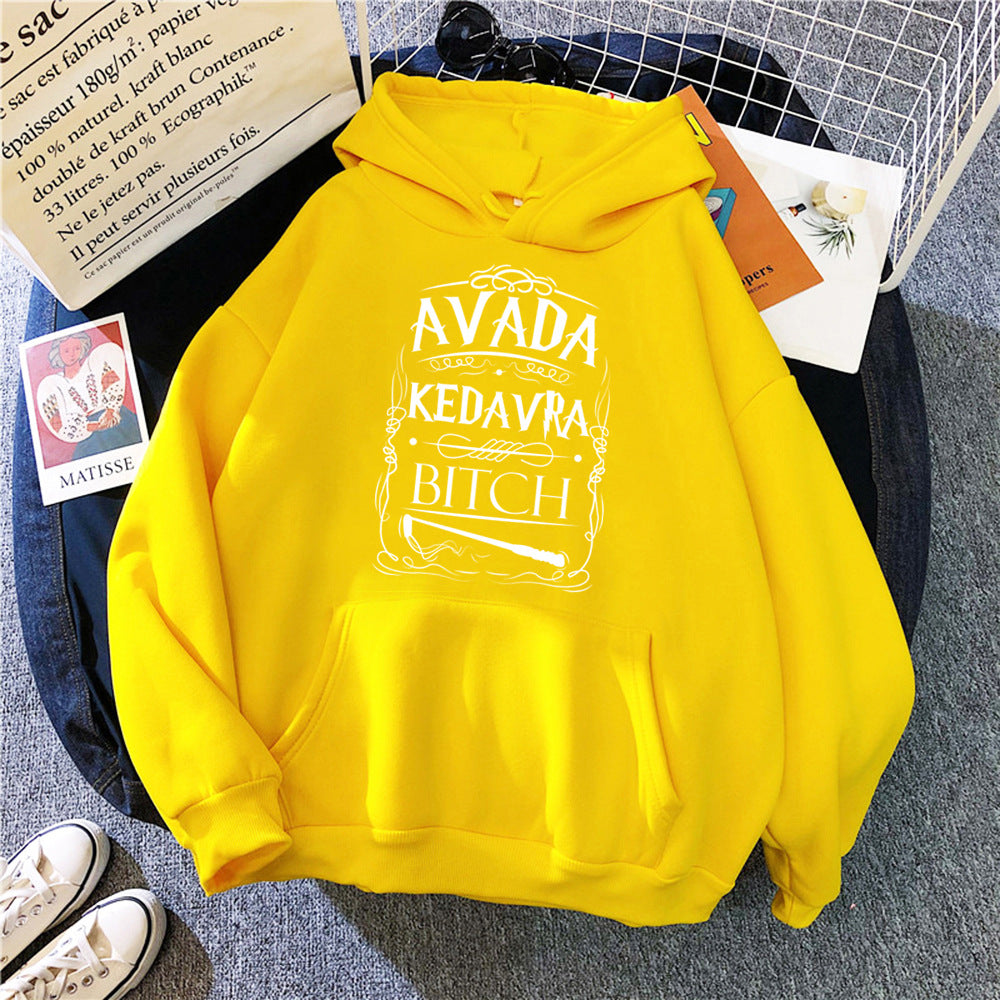 Women's hoodie with creative text Lisslune