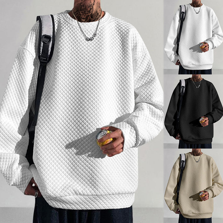 Men's sweatshirt with textured design Lisslune