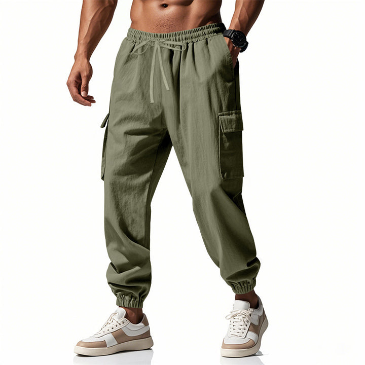 Men's Cargo Jogging Pants with Practical Pockets Lisslune