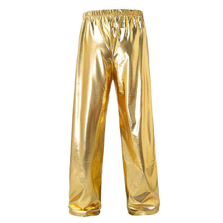 Men's shiny training pants Lisslune