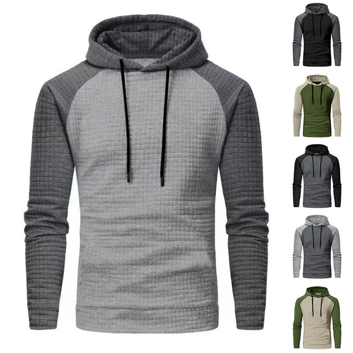 Men's hoodie with textured design and modern cut Lisslune