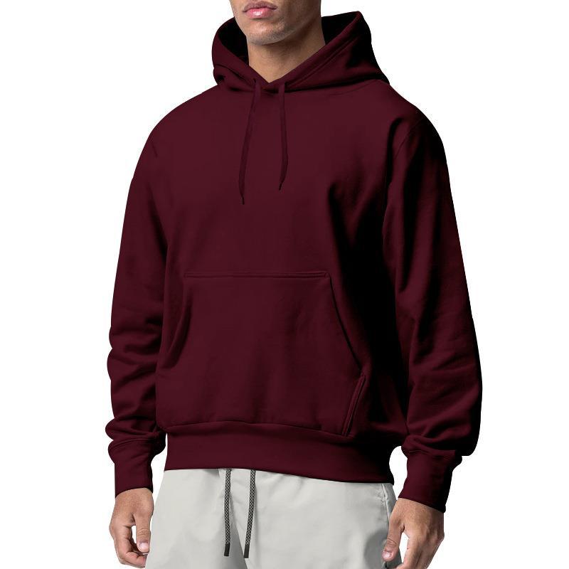 Men's comfortable hoodie with kangaroo pocket made of soft material Lisslune