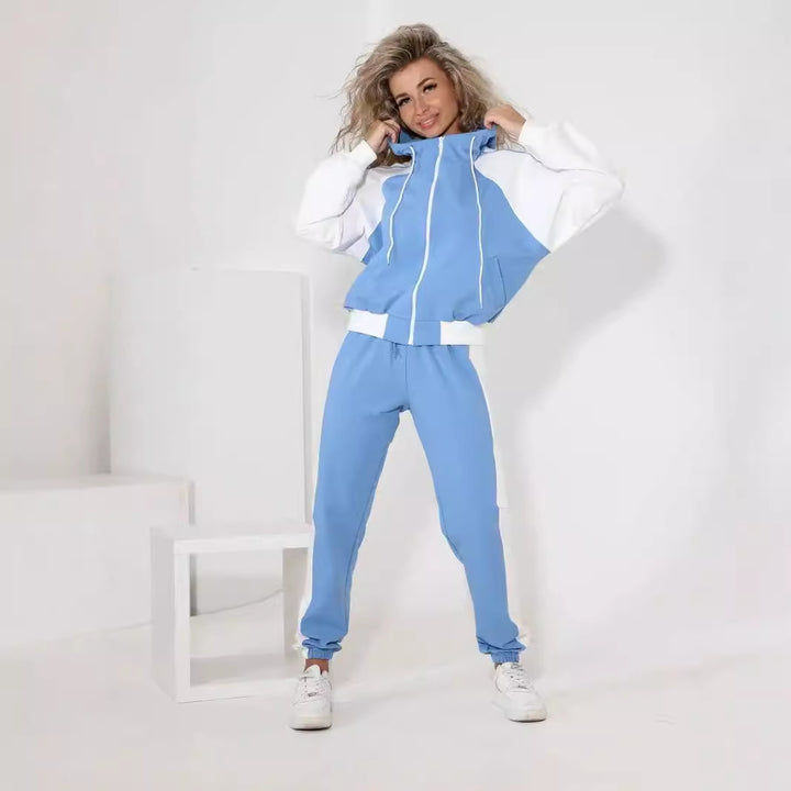 Women's sporty hoodie and jogger set Lisslune