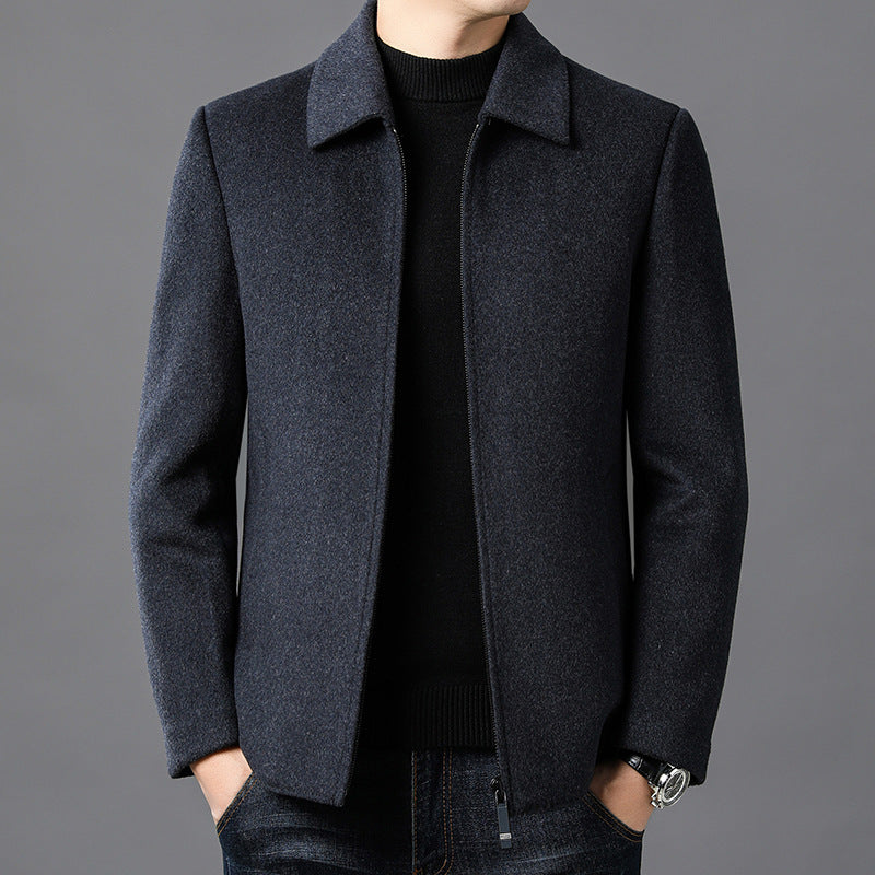 Men's Elegant Transitional Jacket with Timeless Design Lisslune