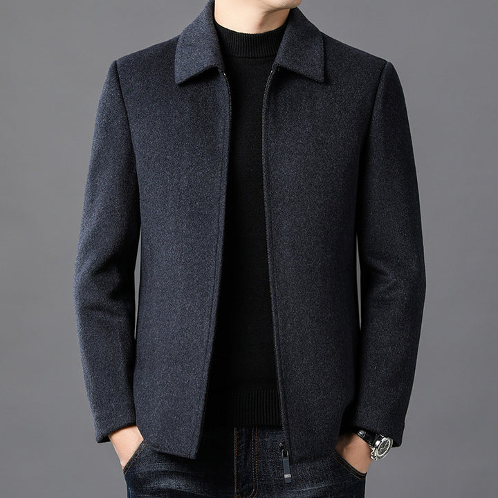 Men's Elegant Transitional Jacket with Timeless Design Lisslune
