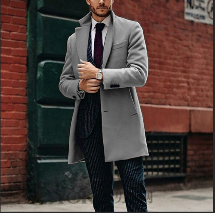 Men's elegant coat in classic cut Lisslune